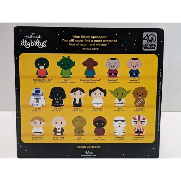 Hallmark Itty Bittys Star Wars WALRUS MAN Plush Toy NEW Comic Convention… - Picture 2 of 2